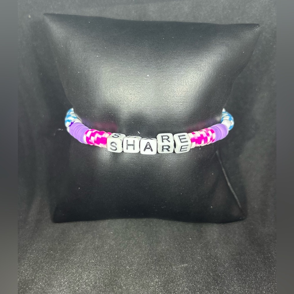 Share (Care Bear) Heishi Bracelet